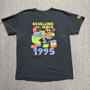 Sneaker Con Ebay Reselling Since 1995 T-Shirt Mens Large Black Short Sleeve